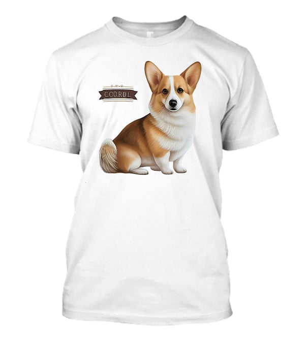 Coor D L Cute Corgi Dog T-Shirt