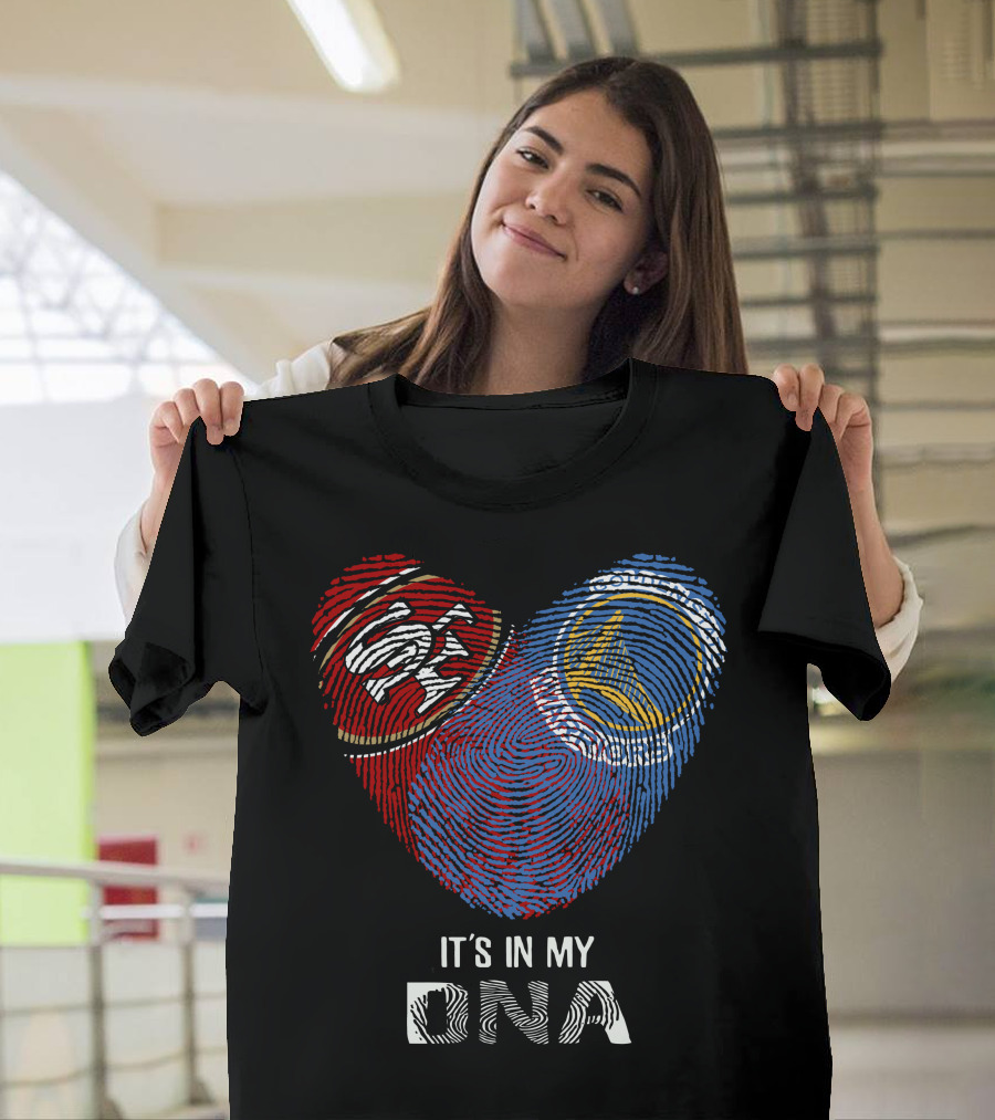 49ers Golden State Warriors It's In My DNA T-Shirt