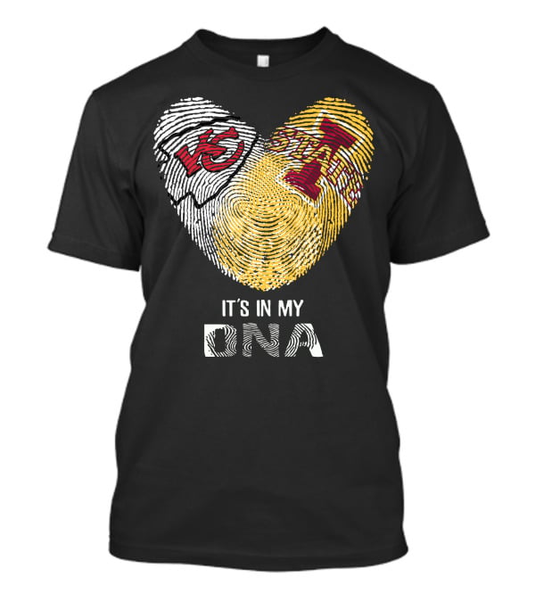 Kansas City Chiefs Iowa State It's In My DNA T-Shirt