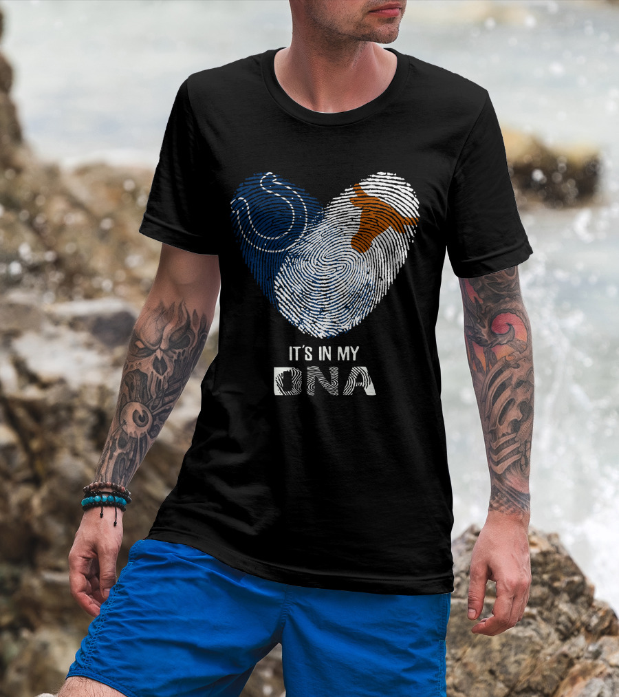 Colts Longhorns It's In My DNA T-Shirt