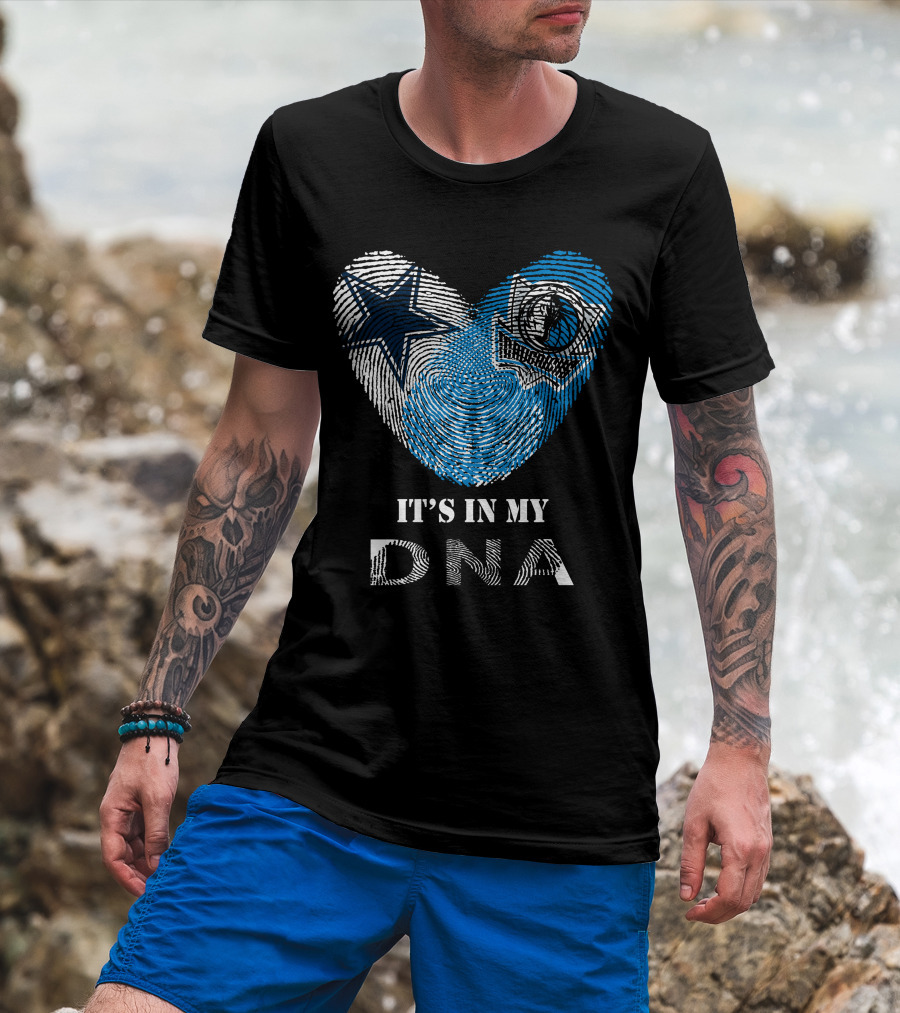 Cowboys Mavericks It's In My Dna T-Shirt