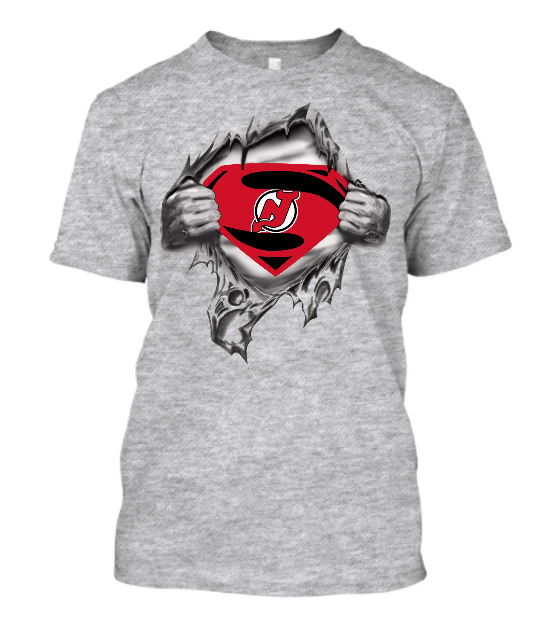 New Jersey Devils Superman T-Shirt