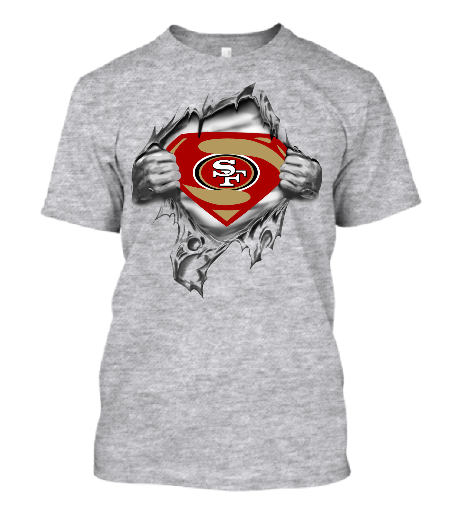 SF 49ers Superman Logo Mashup T-Shirt