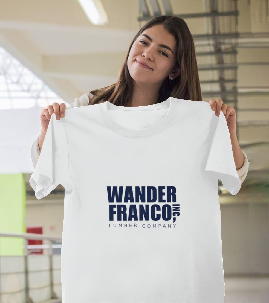 Wander Franco Inc Lumber Company Tampa Bay Rays T-Shirt