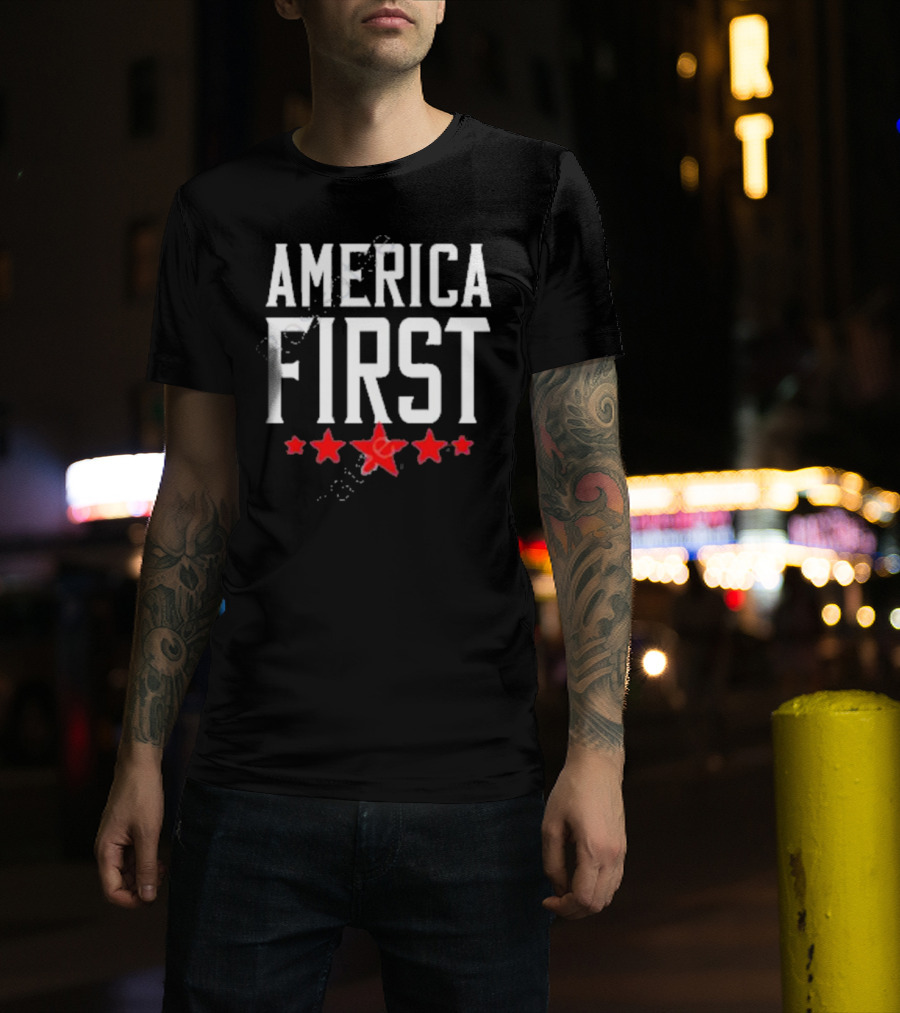 AMERICA FIRST Stars T-Shirt