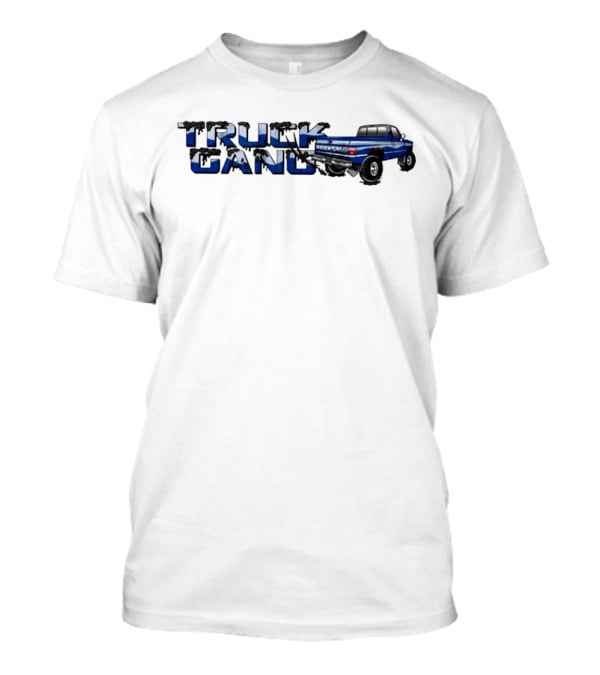 Ginger Billy Truck Gang Blue Truck T-Shirt