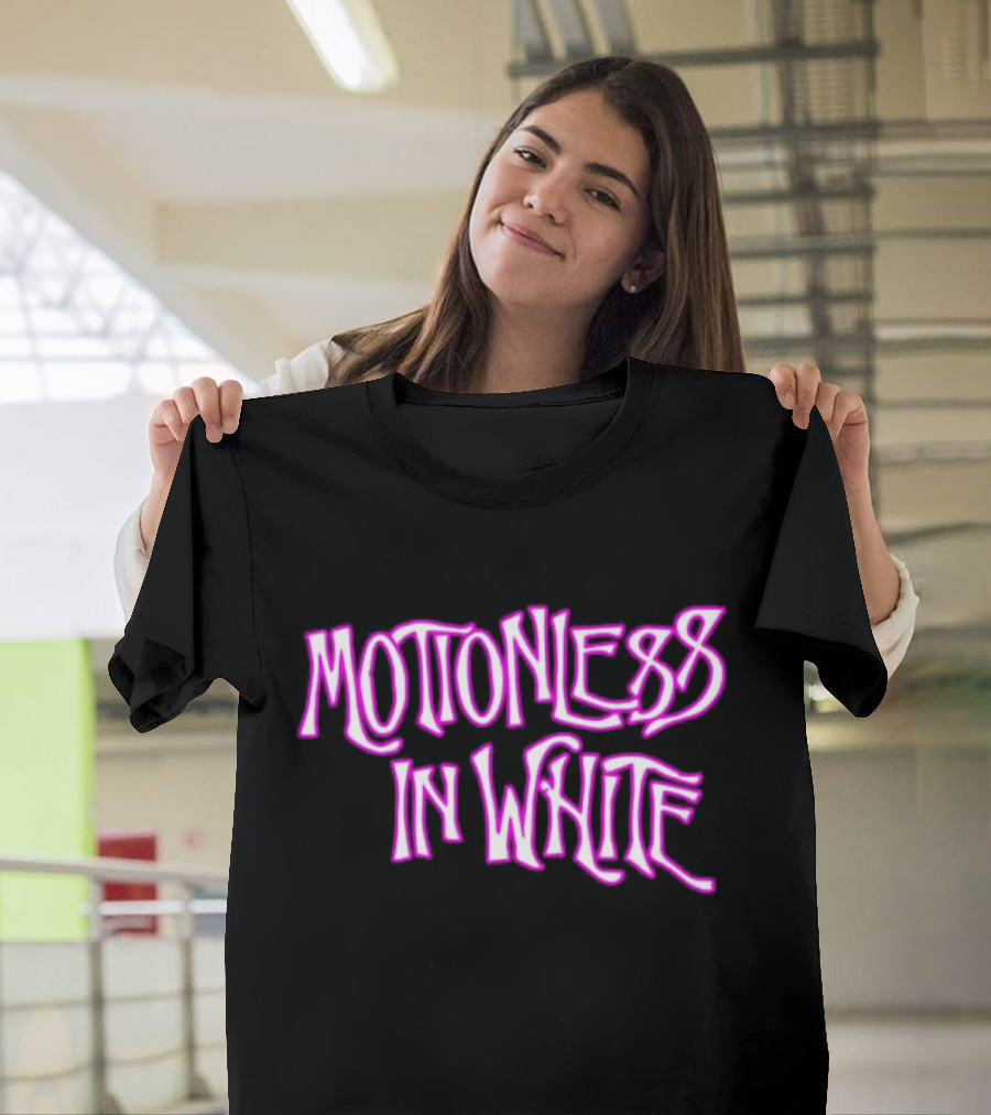 Motionless In White Halloween Shirt Vintage Retro Spooky Band T-Shirt