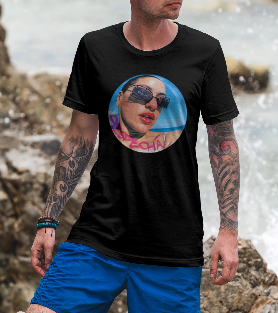 Rosalia Motomami Despecha Sunglasses Beach Vibe T-Shirt