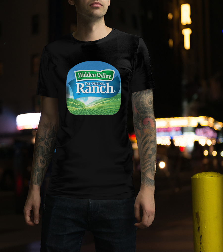 Hidden Valley The Original Ranch Scenic Label T-Shirt
