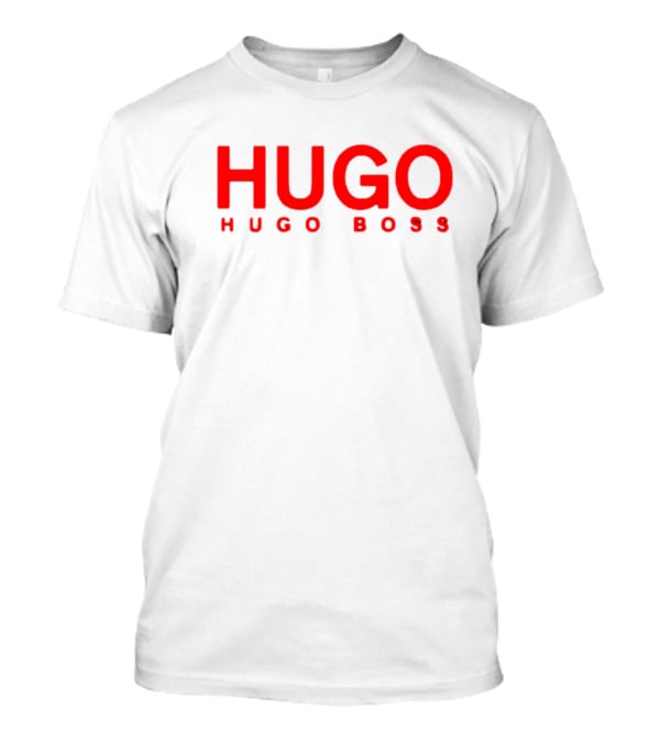 HUGO BOSS Hugo Red Text T-Shirt