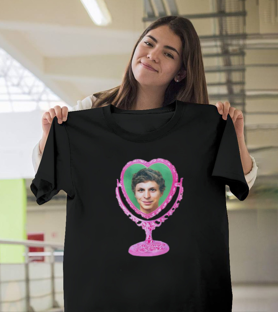 Michael Cera Heart Frame T-Shirt