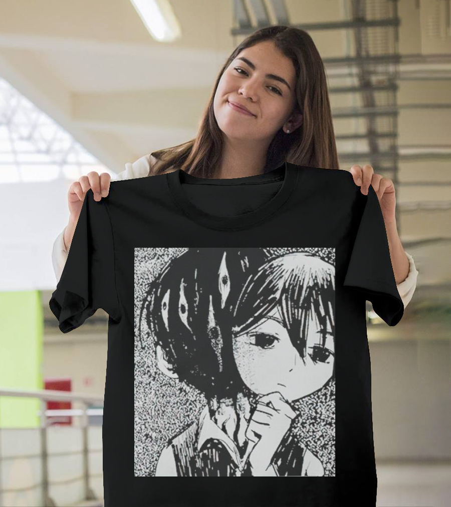 Omocat Omori Duality Black and White Manga Character T-Shirt