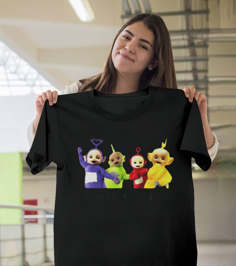Teletubbies Smoke Crack T-Shirt