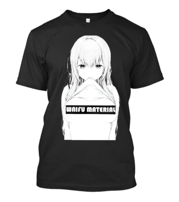 Waifu Material Anime Girl Manga T-Shirt
