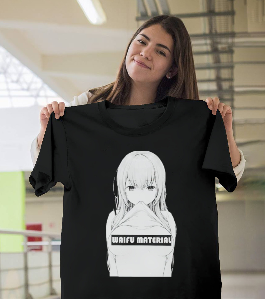 Waifu Material Anime Girl Manga T-Shirt