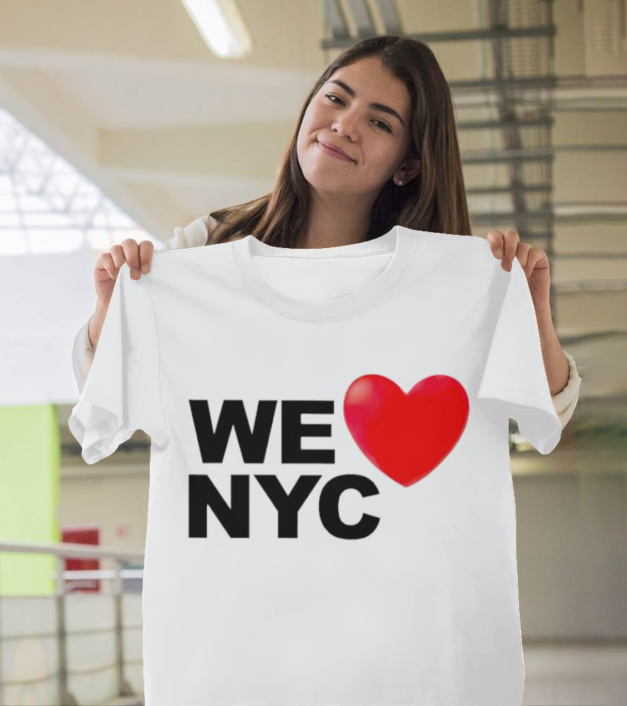 WE Heart NYC Red Love T-Shirt