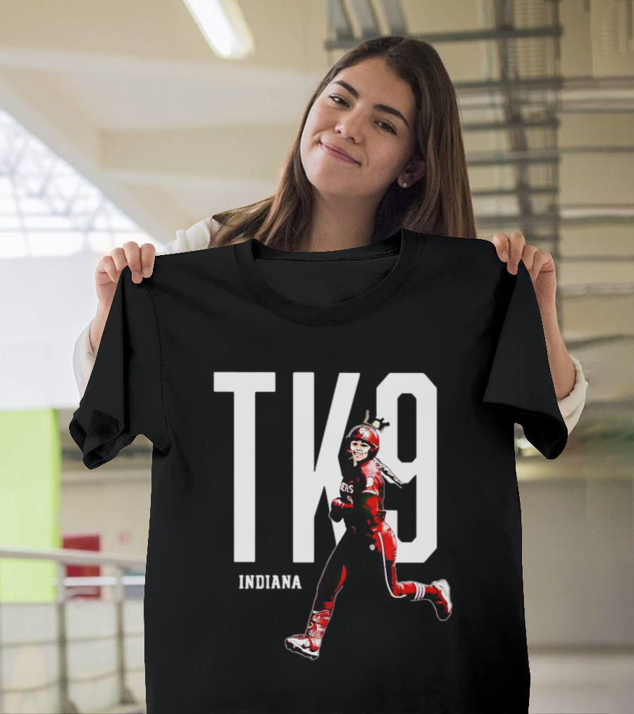 TK9 Indiana Softball Taryn Kern Player Runner T-Shirt