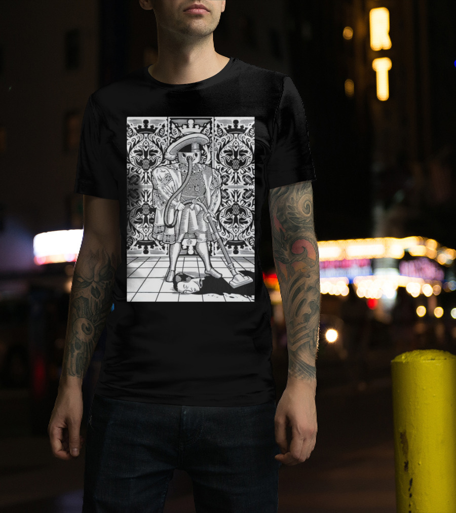 King Henry Vacuum Renaissance Robot T-Shirt