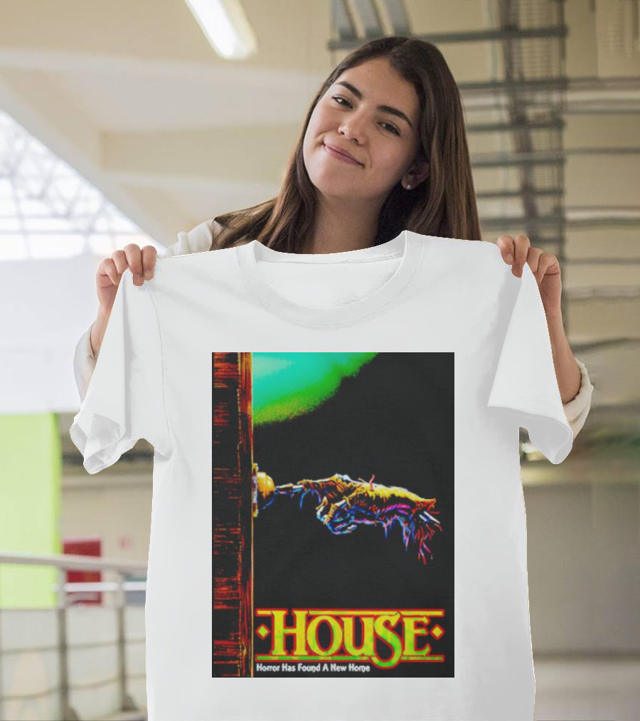 House Horror Has Found a New Home Retro Movie T-Shirt