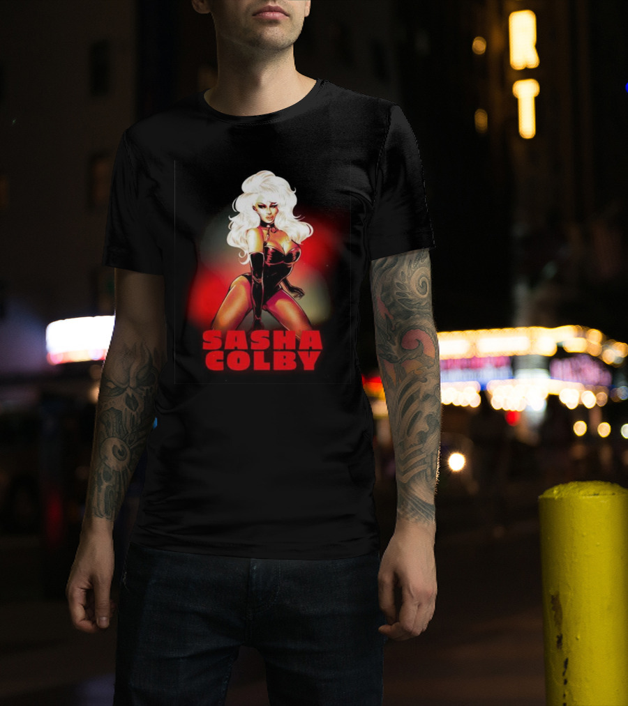 Sasha Colby Retro Pin-Up T-Shirt