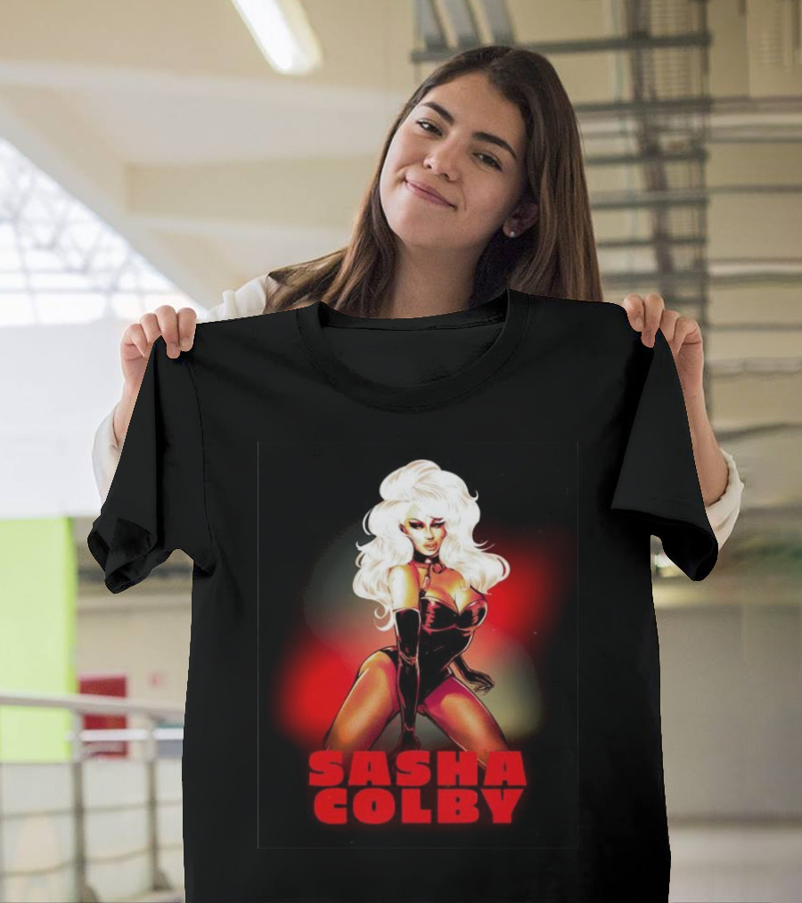 Sasha Colby Retro Pin-Up T-Shirt
