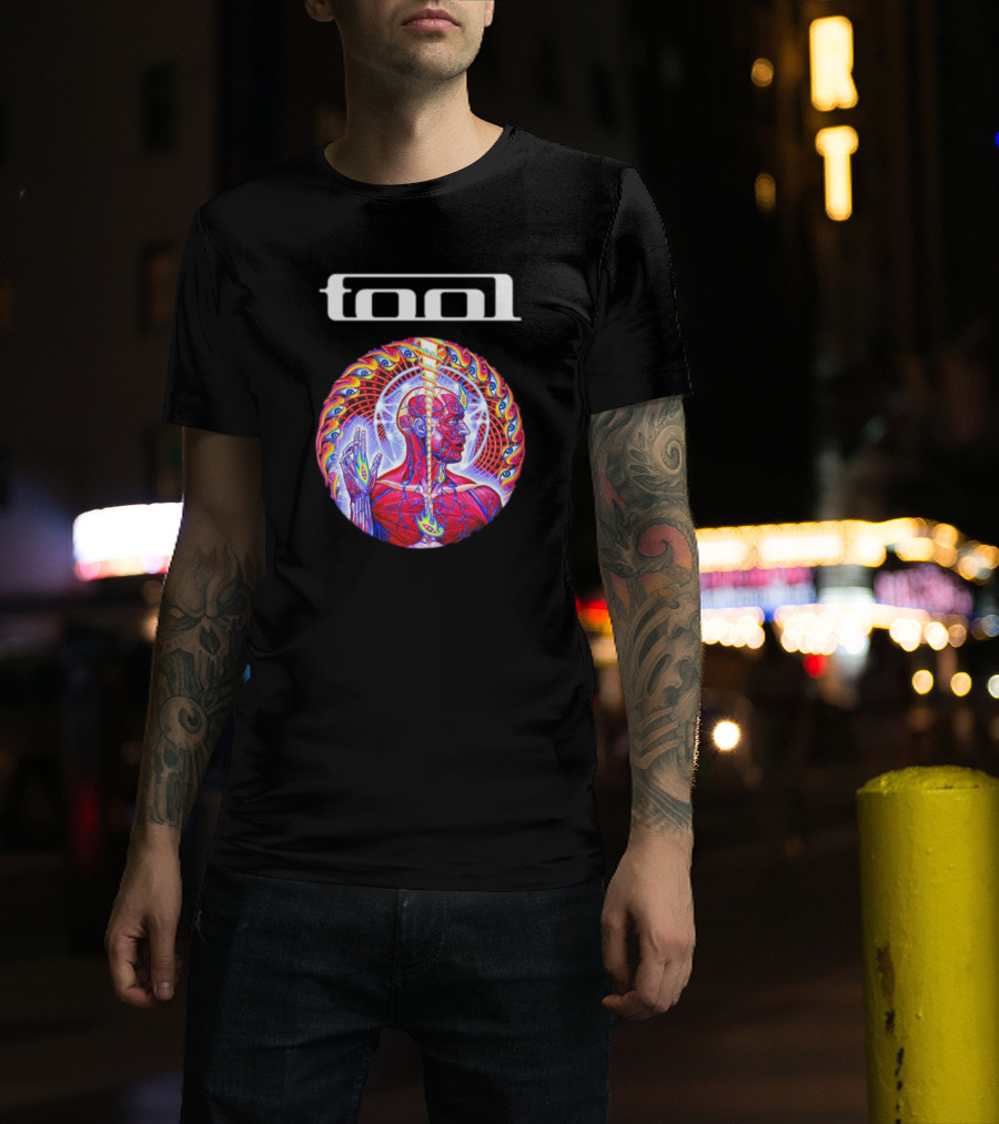 Tool Lateralus Album Artwork Psychedelic Anatomy T-Shirt