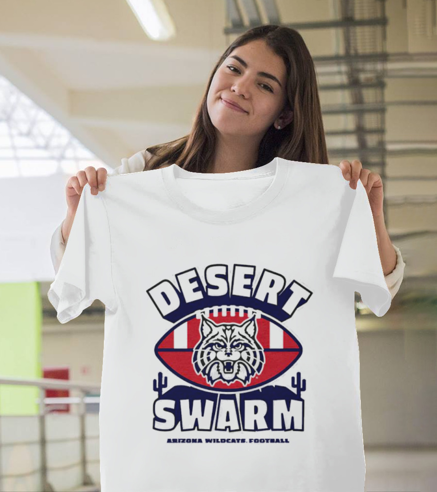 Arizona Wildcats Desert Swarm Football T-Shirt