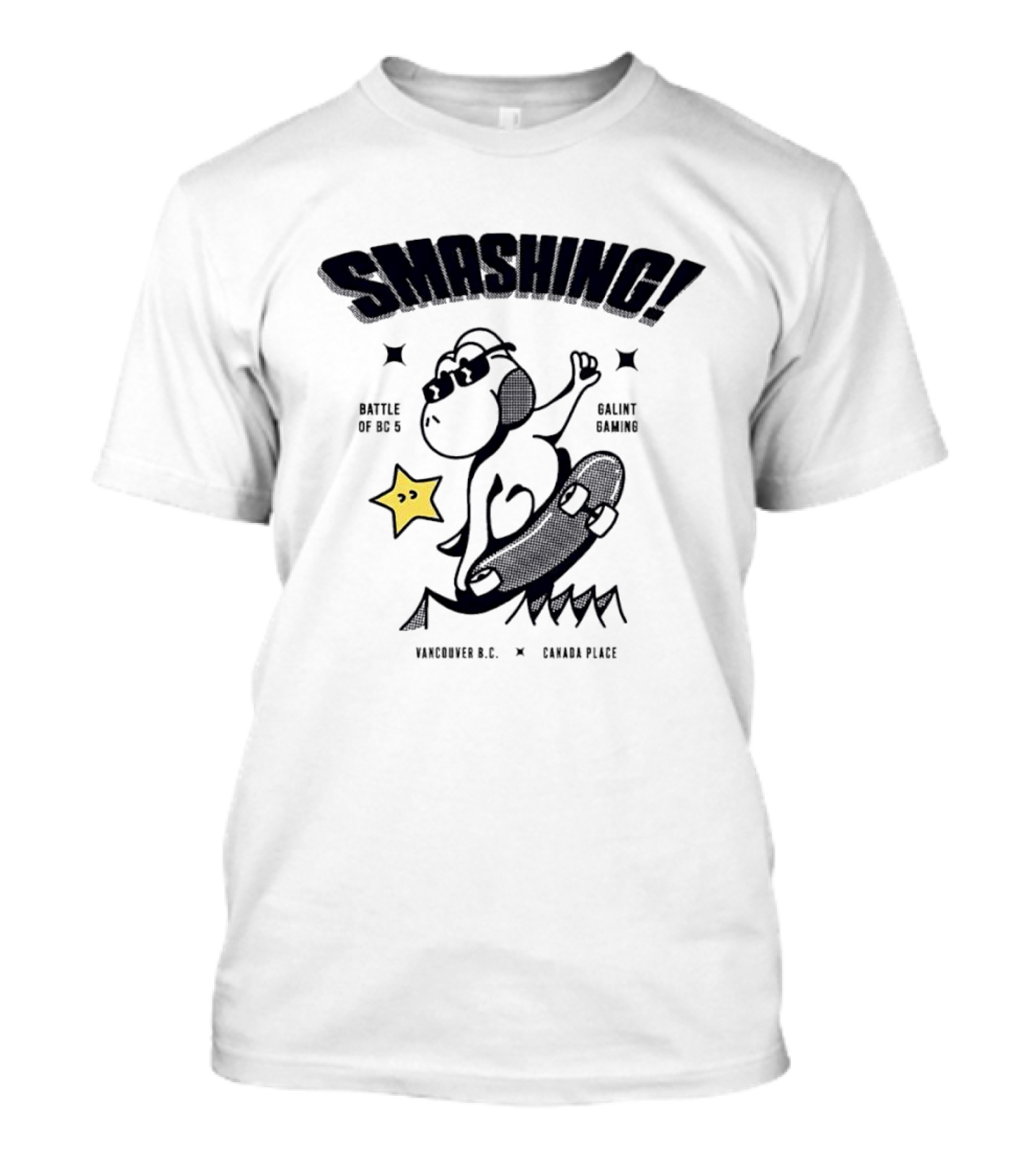 Battle Of BC 5 Vancouver B.C. Canada Place Galint Gaming Smashing T-Shirt