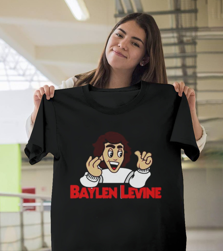 Baylen Levine Cartoon Character Gesture T-Shirt