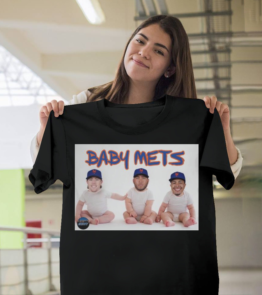 Brett Baty Mark Vientos Francisco Álvarez Baby Mets New York Mets T-Shirt
