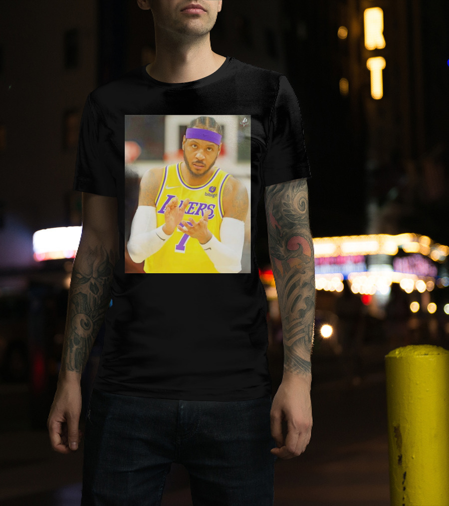 Carmelo Anthony Lakers STAYME70 T-Shirt
