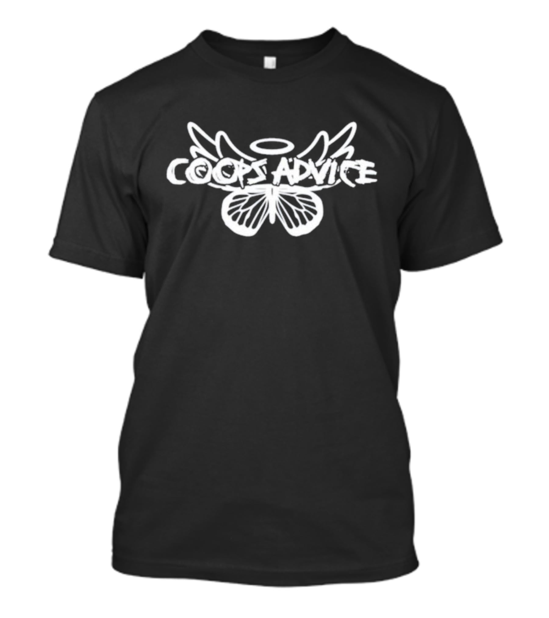 Coops Advice Foundation Angel Wings Butterfly T-Shirt