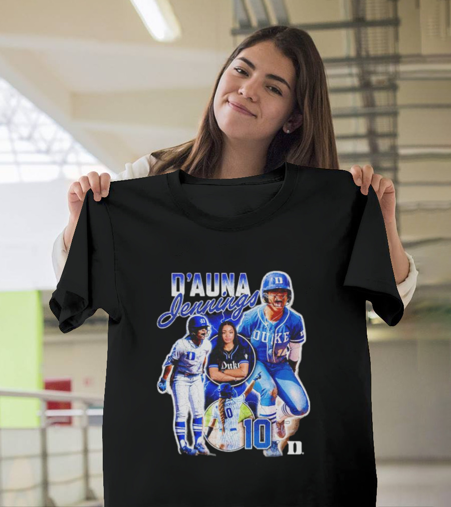 D'auna Jennings Duke Softball 10 T-Shirt