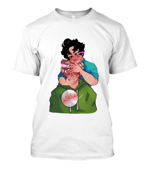 DNF Cartoon Dream SMP Fanart Hoodie Boys Hugging T-Shirt