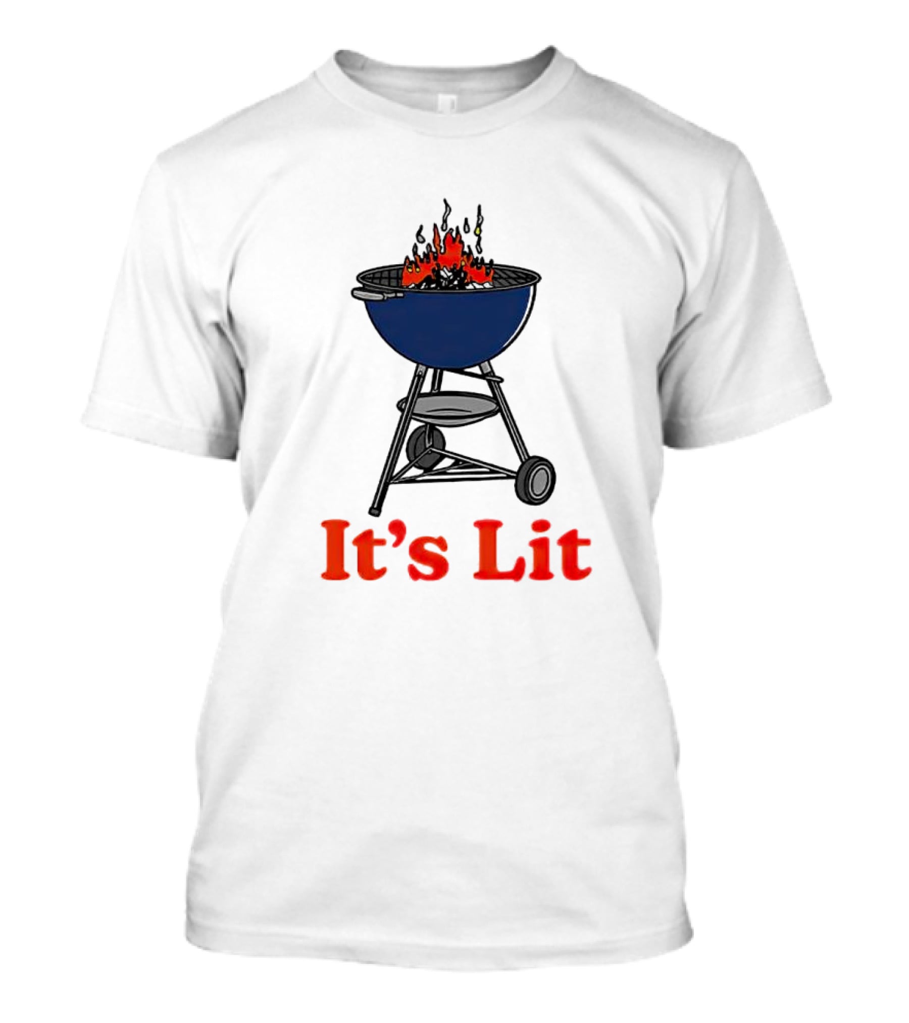 It's Lit Grill Flame Barbecue T-Shirt