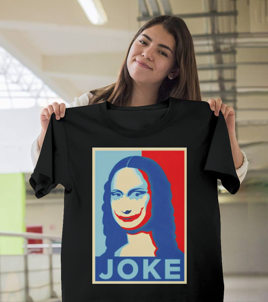 Joke Mona Lisa Onda Iconic Fusion T-Shirt