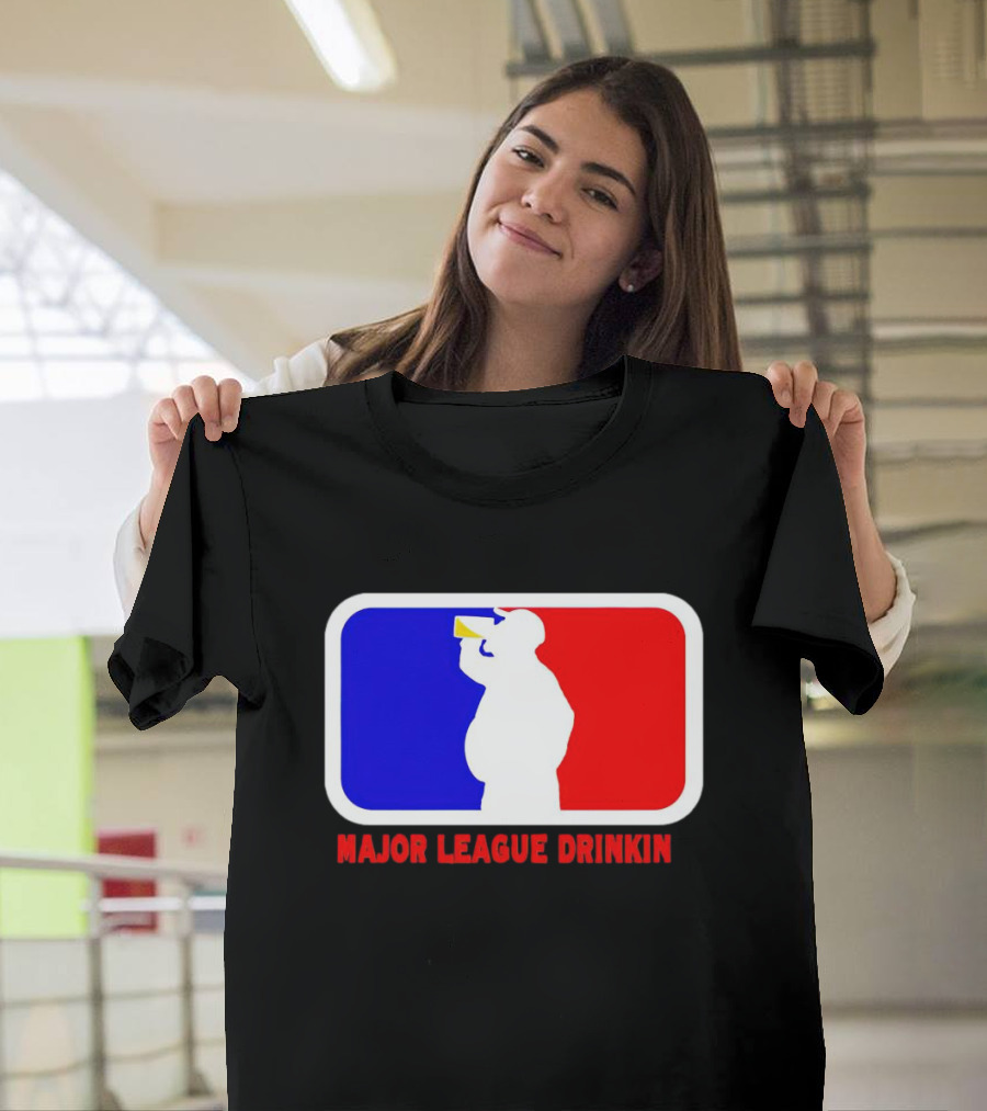 Major League Drinkin Red White Blue T-Shirt