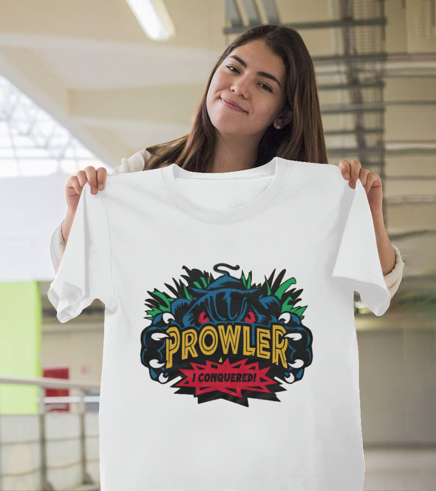 Worlds of Fun I Conquered Prowler Panther Claws and Eyes T-Shirt