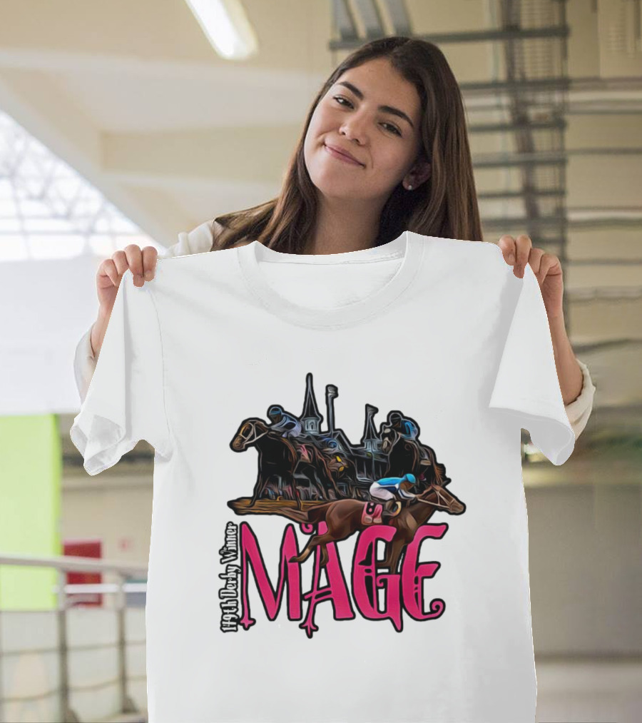 Mage 149th Derby Winner Horse Racing Iconic Event T-Shirt