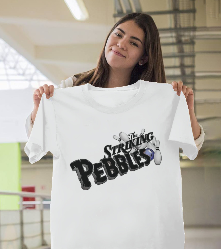 The Striking Pebbles Bowling Pins And Ball T-Shirt