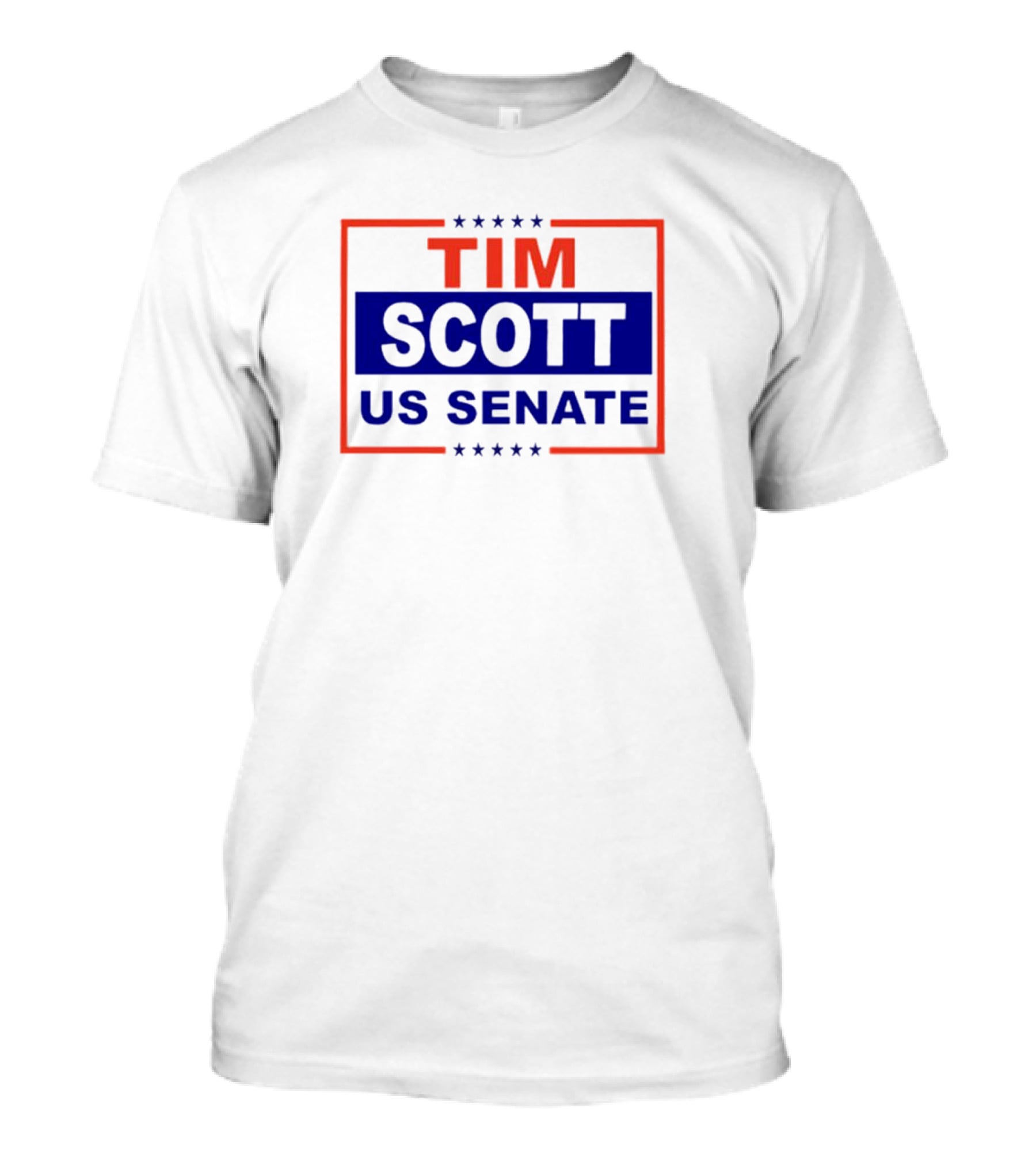 Tim Scott US Senate Campaign Red And Blue Stars T-Shirt