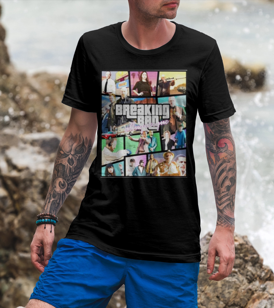Breaking Bad Albuquerque Custom GTA T-Shirt