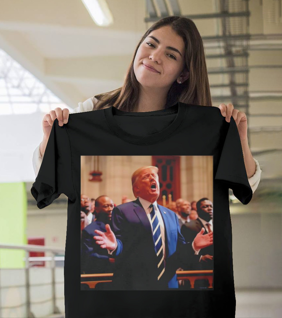 Donald J Trump Is One Of The Most Pro-God Presidents Worship Service T-Shirt