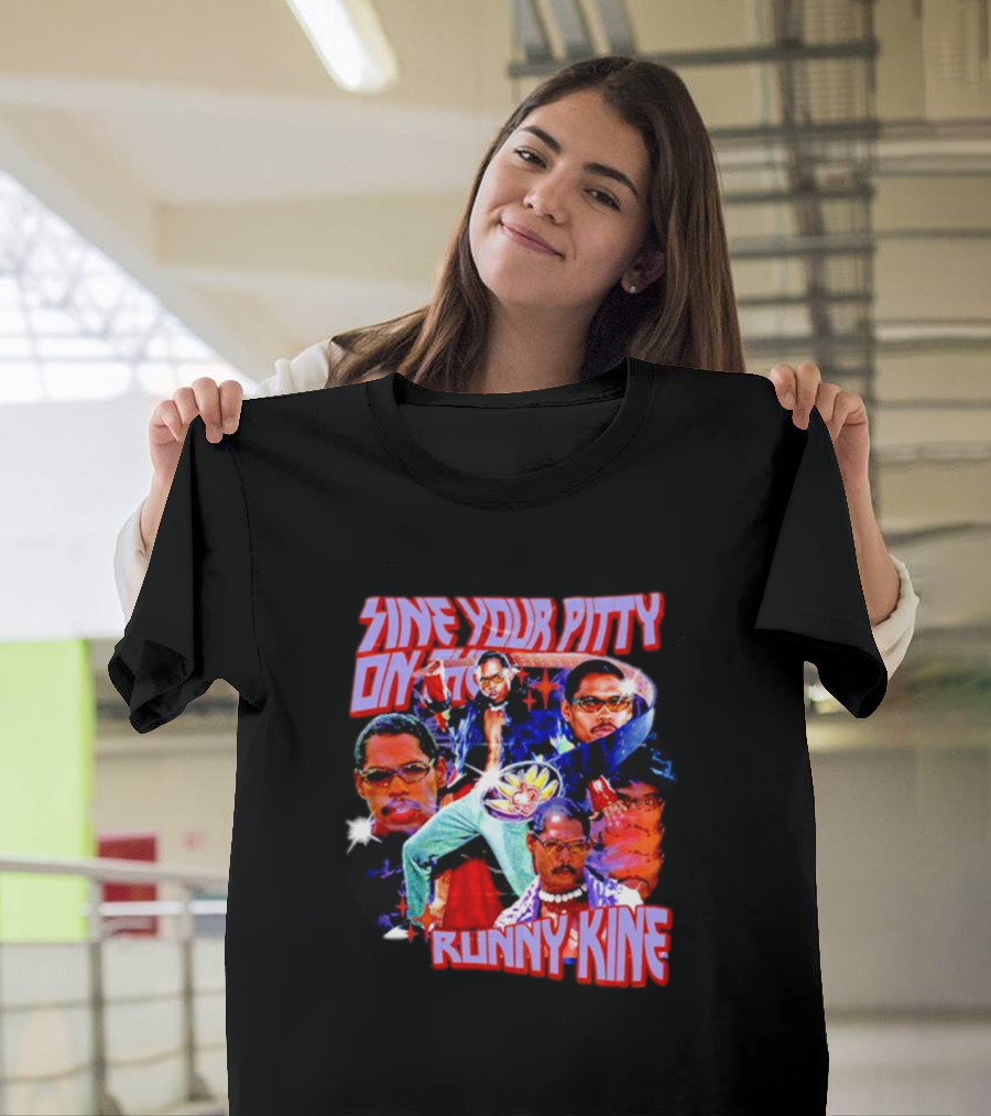 Sine Your Pitty on the Runny Kine Pootie Tang Collage T-Shirt
