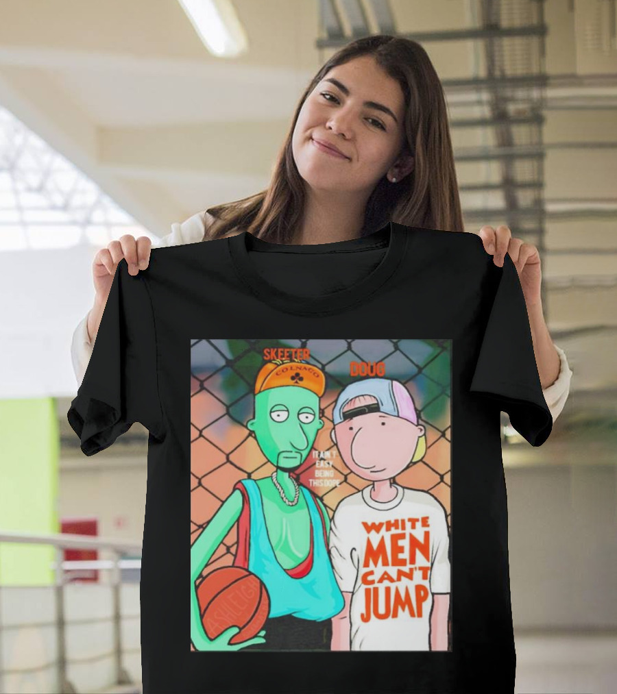 Skeeter Doug White Men Can't Jump Basketball Cartoon T-Shirt