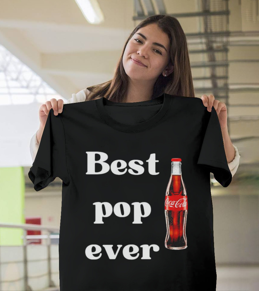 Best Pop Ever Coca Cola Coke Bottle Iconic T-Shirt