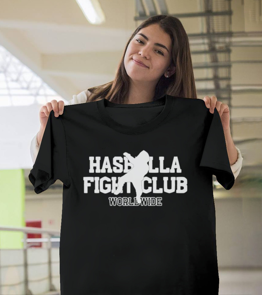 Hasbulla Fight Club Worldwide Martial Arts Iconography T-Shirt