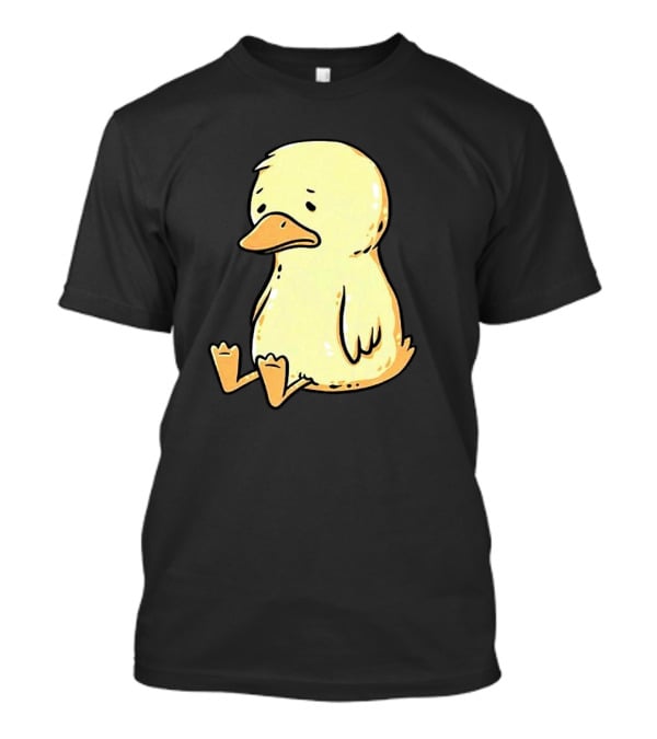 Sad As Duck Cute Sad Duckling T-Shirt