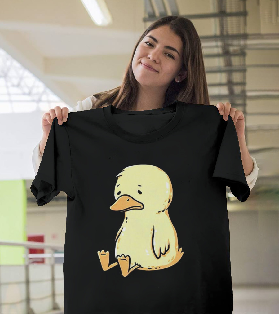 Sad as Duck Cute Sad Duckling T-Shirt