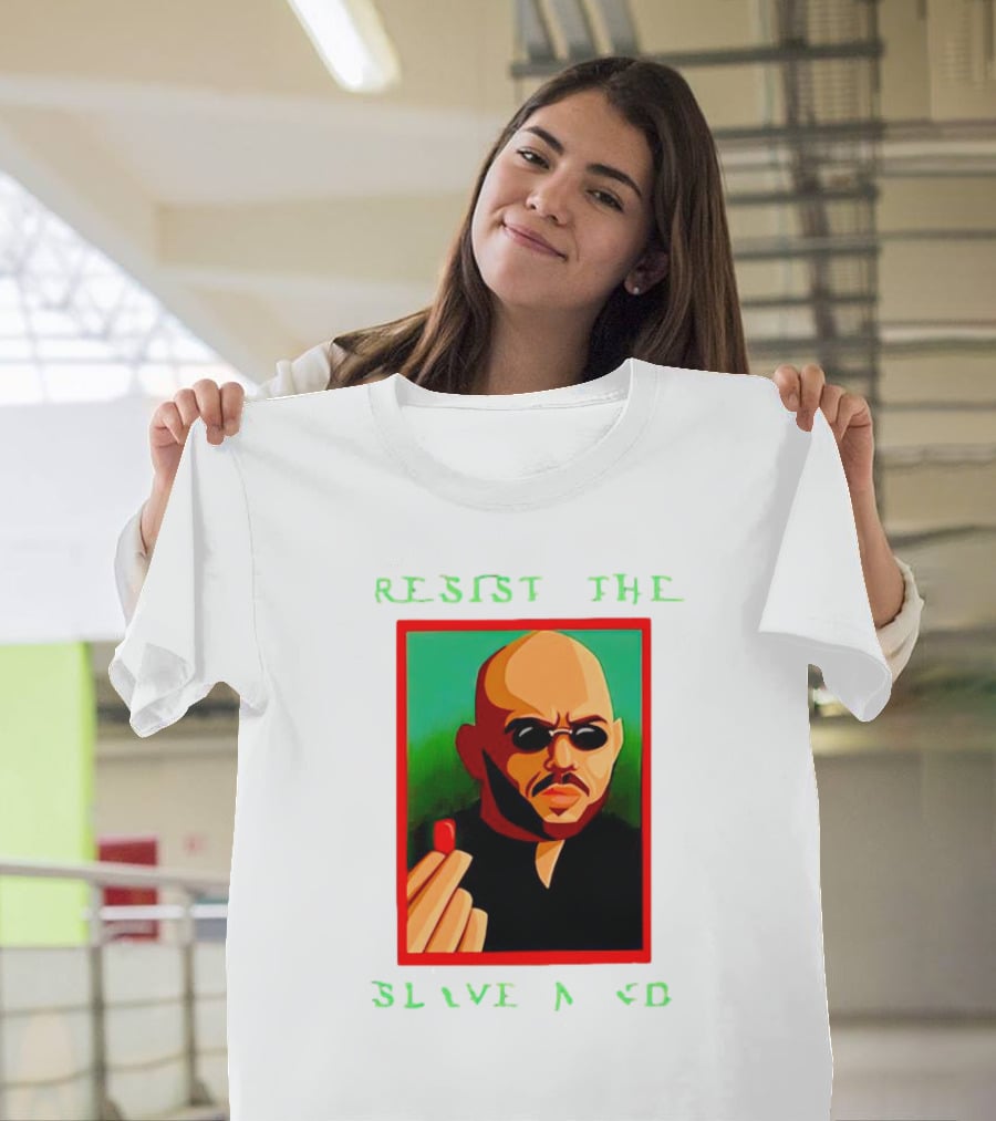 Resist The Slave Mind Andrew Tate Red Pill T-Shirt